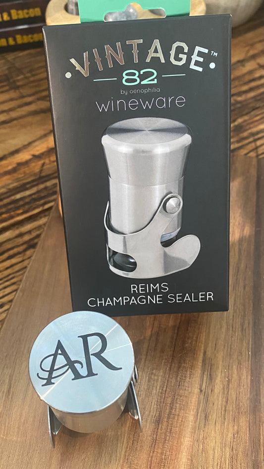 AR Logo Champagne Sealer