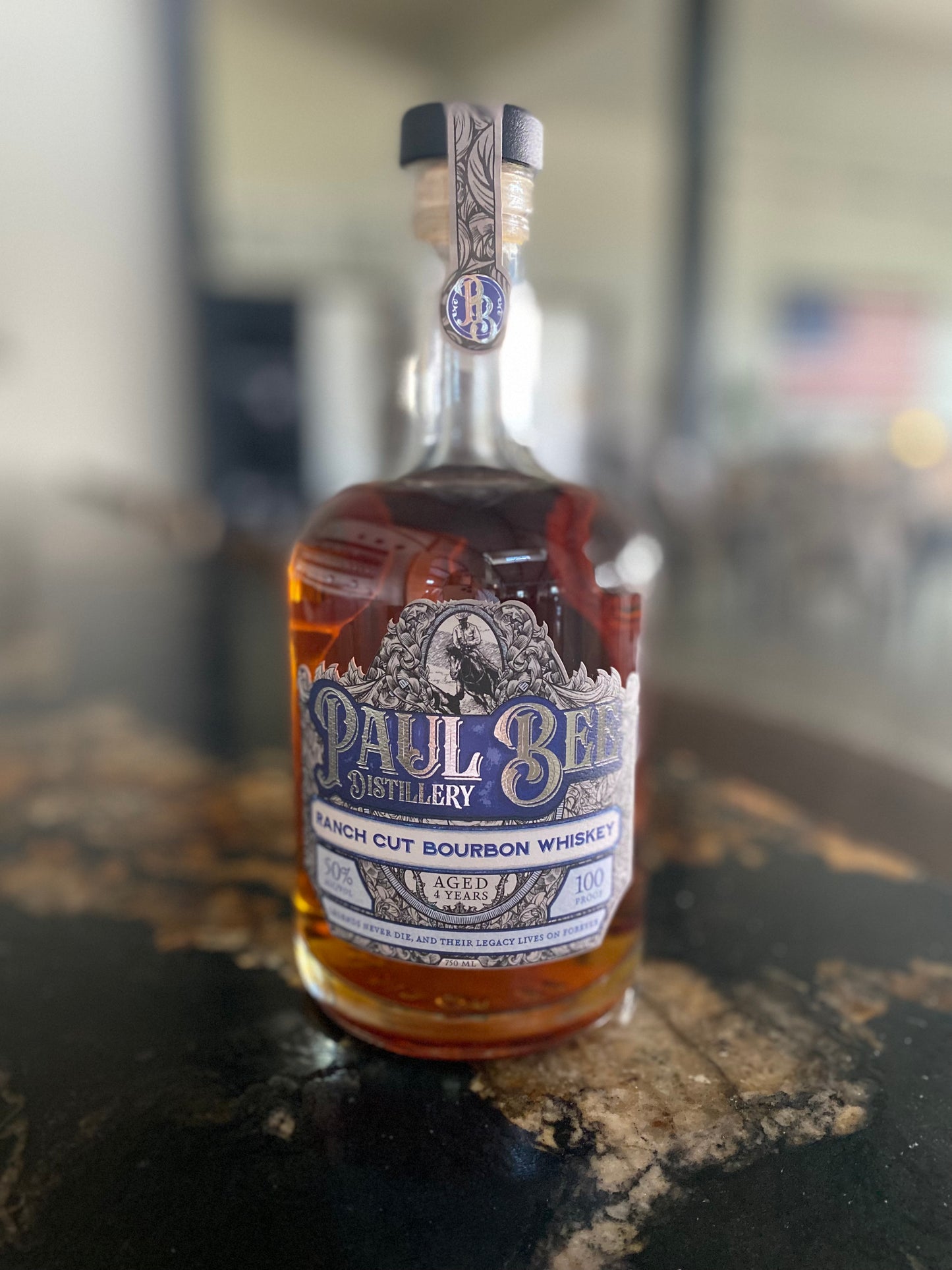 Paul Bee Ranch Cut Bourbon Whiskey